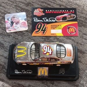 McDonald's Racing Collectible Car